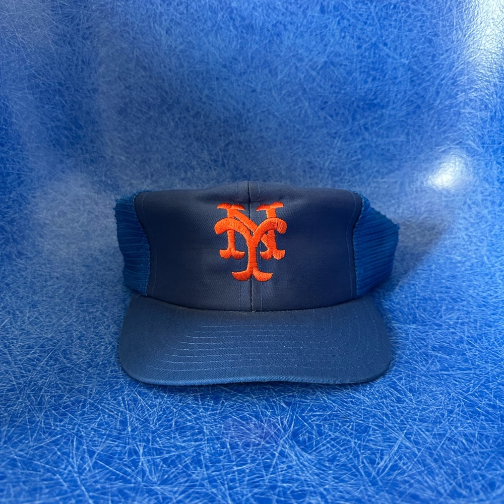 Vintage 1980s New York Mets Trucker Hat